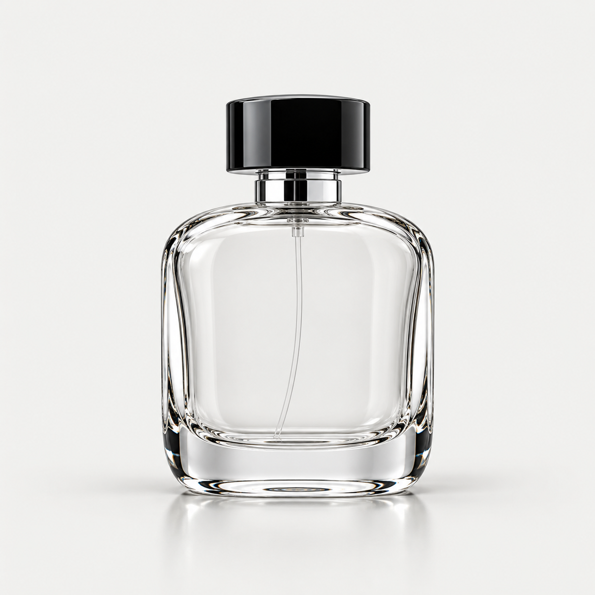 Clear Glass Perfume Bottle