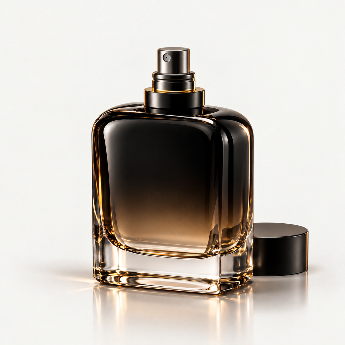 Smoky Gradient Perfume Bottle