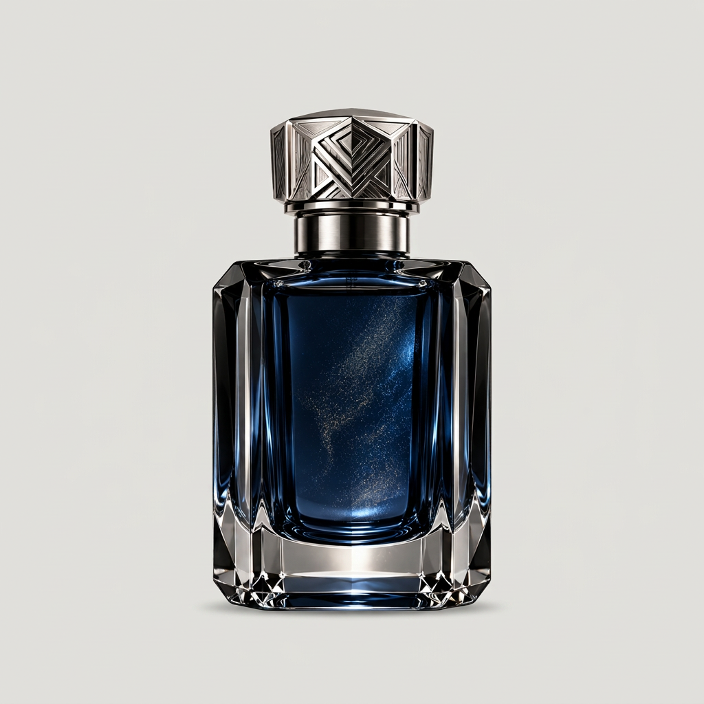 Perfume bottle front view