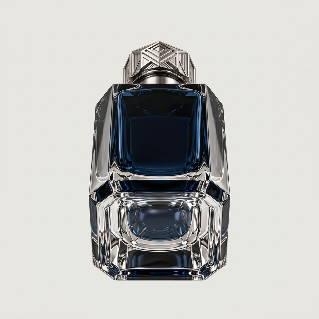 Perfume bottle bottom view